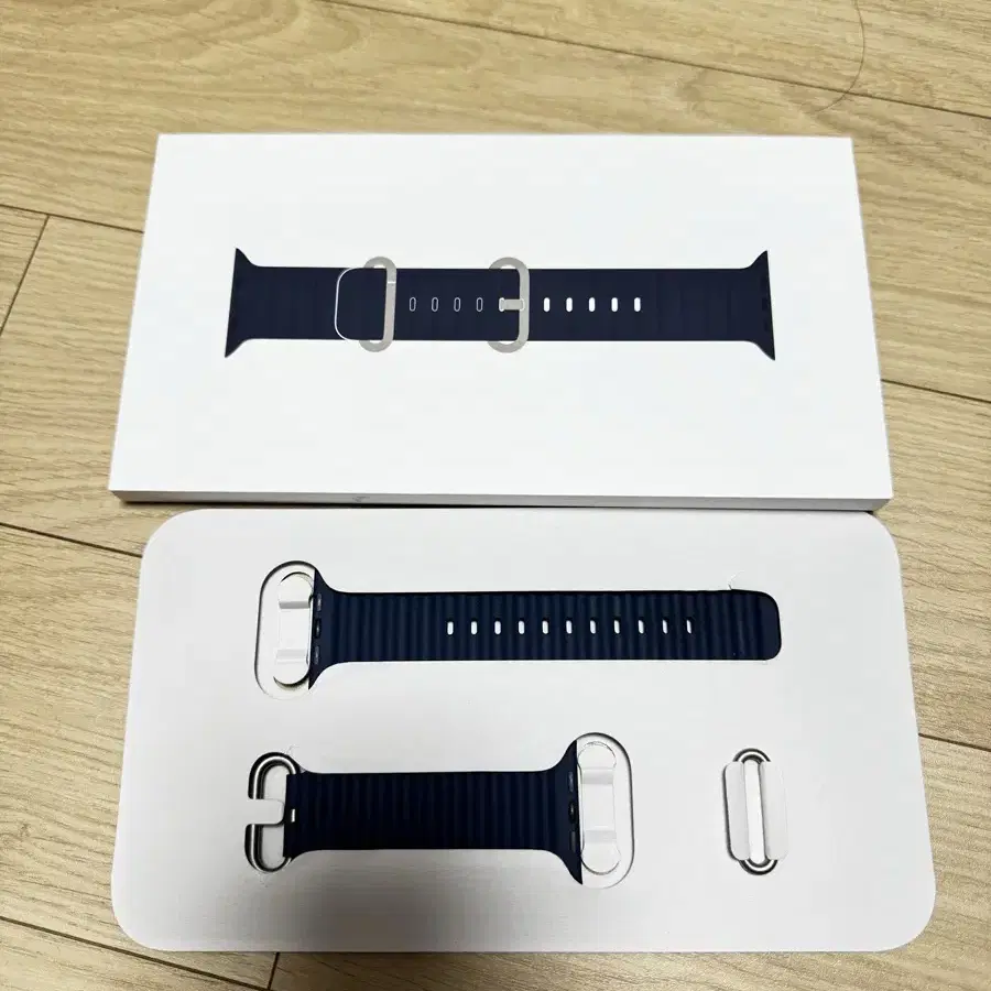 애플워치 정품 오션밴드 블루(49mm)