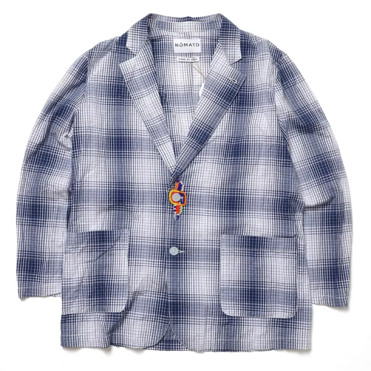 노마티디 Ombre Plaid Jacket