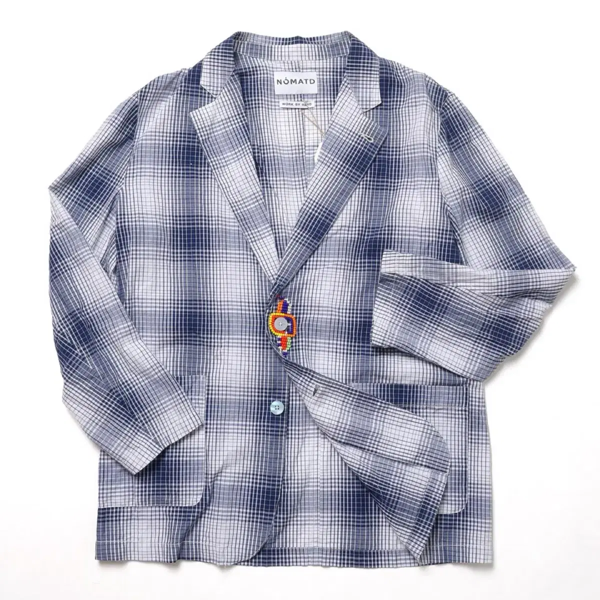 노마티디 Ombre Plaid Jacket