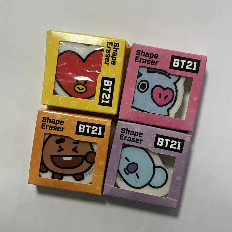 BT21 지우개 BTS