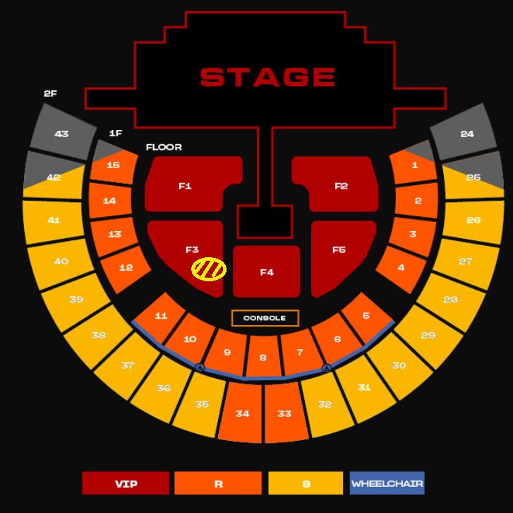 [명당 최저가] 2NE1 콘서트 F3구역 2연석