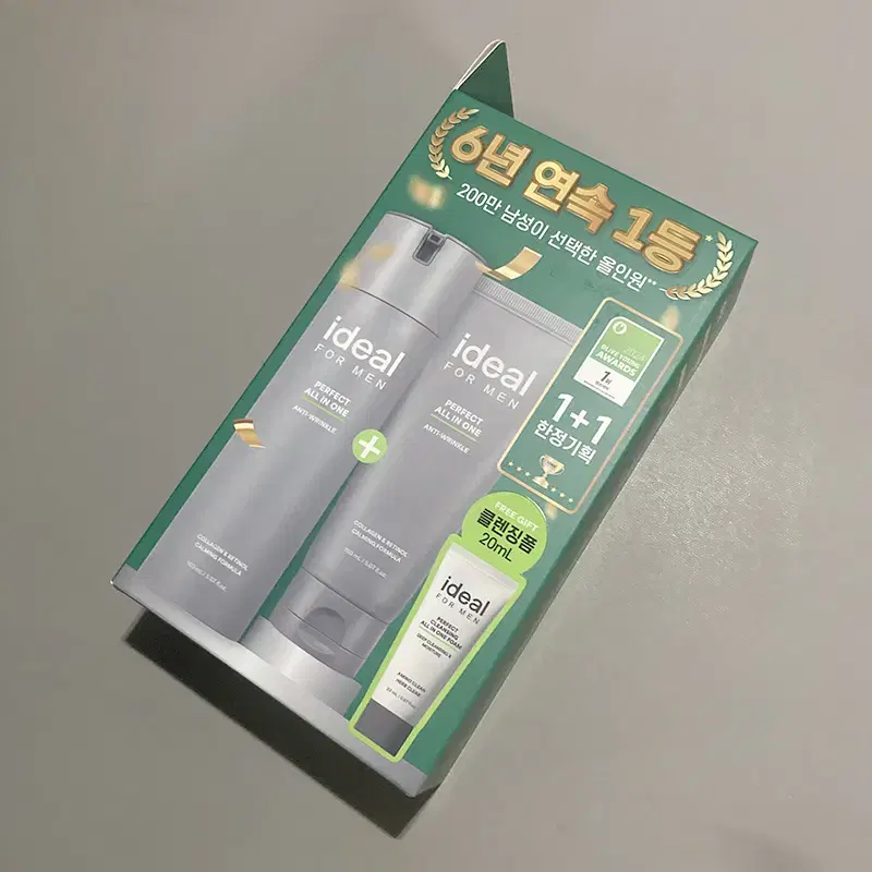 아이디얼포맨 퍼펙트 올인원 150ml + 150ml 한정기획 미개봉