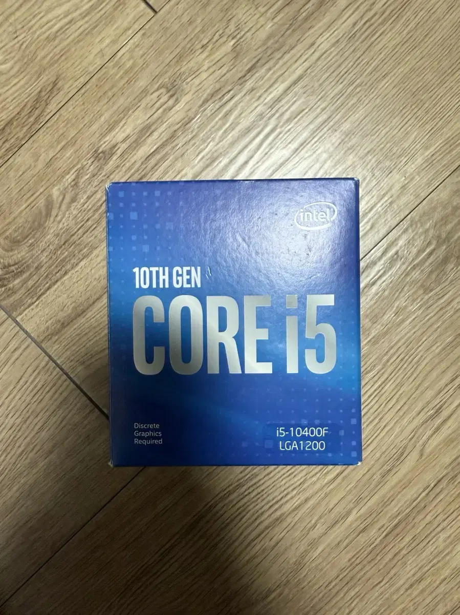 Intel core i5-10400f