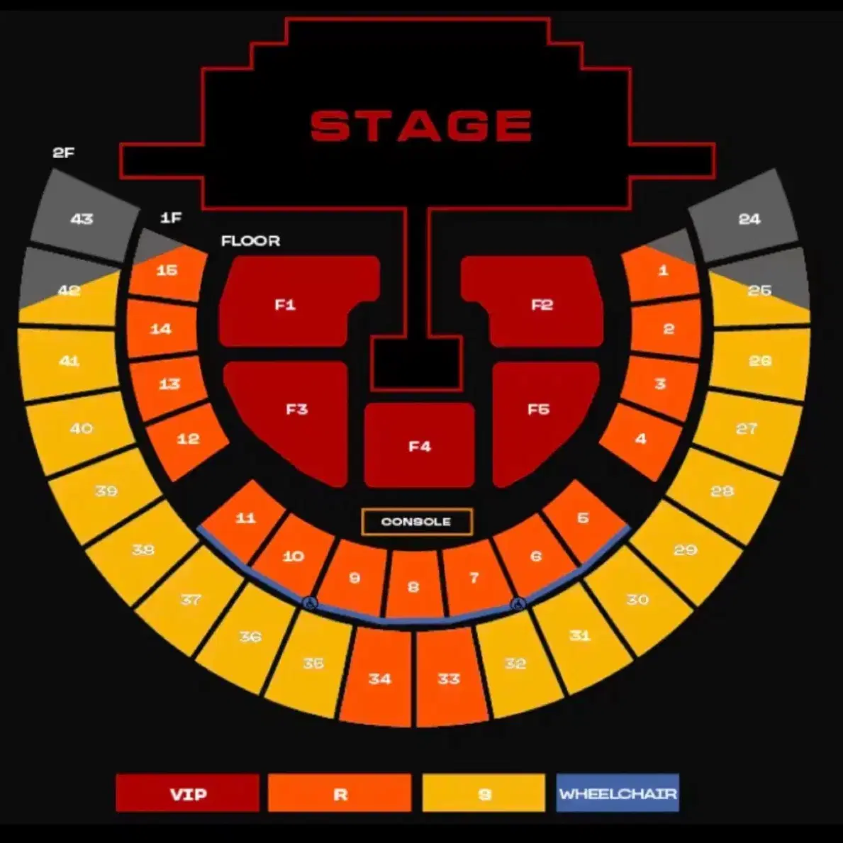 2ne1 콘서트 첫날 2층 30