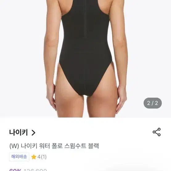 나이키 워터 폴로 수윔수트 블랙 xs