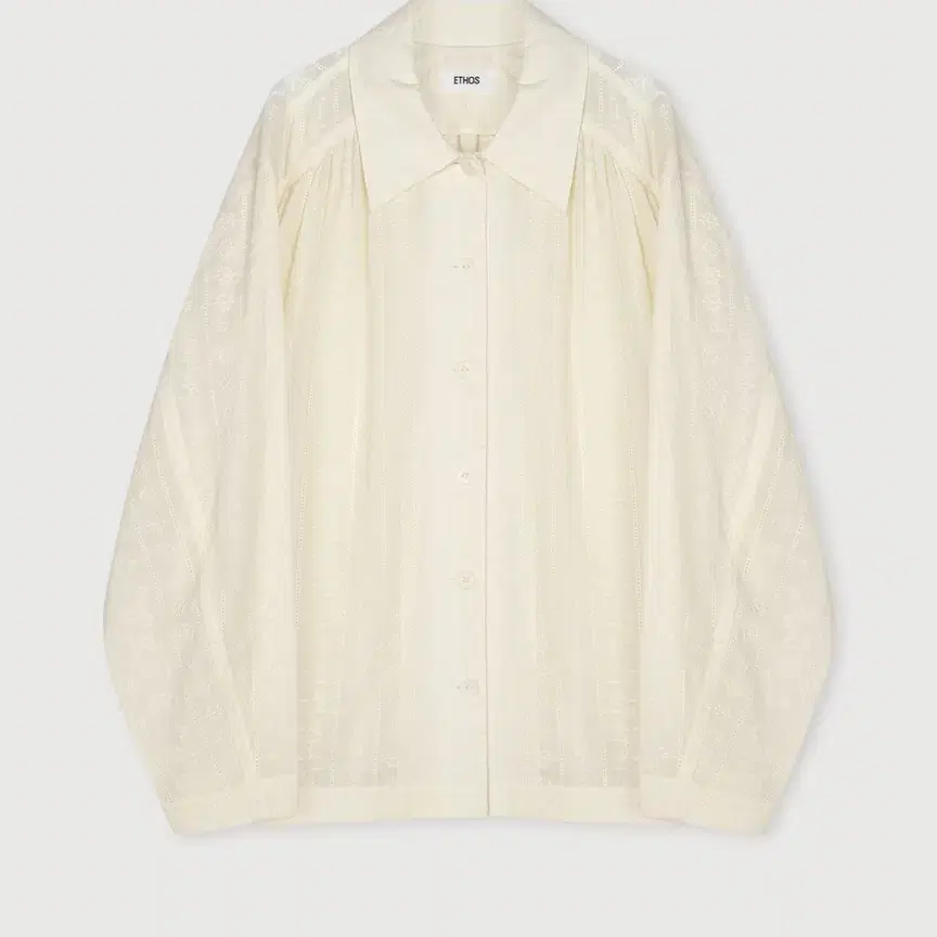 Ethos 에토스 broderie shirt 셔츠