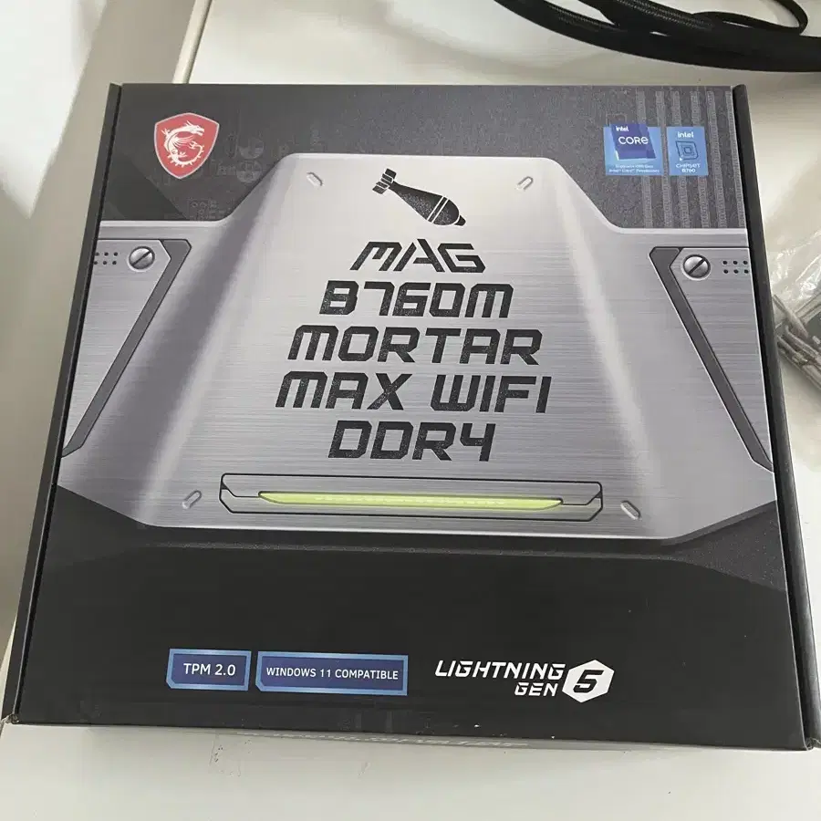 메인보드 MSI MAG B760박격포 맥스 WIFI DDR4