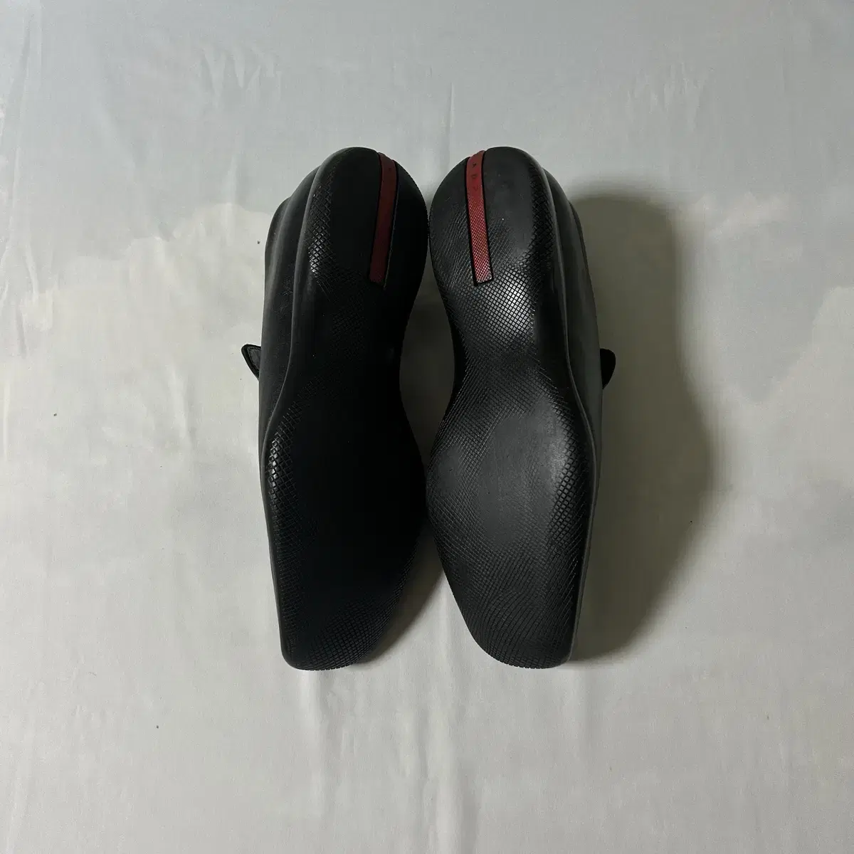 Prada sports slip on loafers