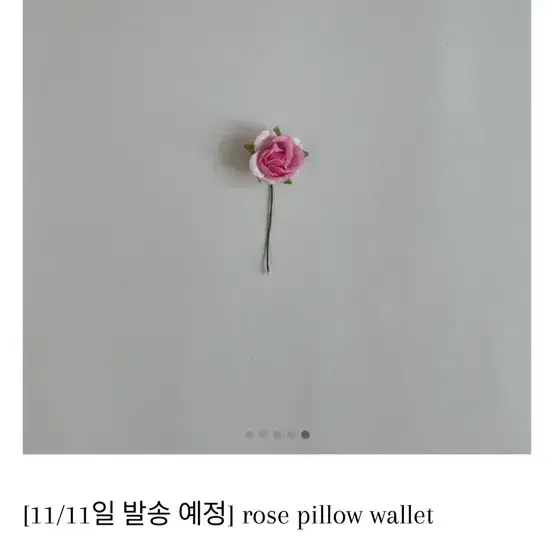 ribbonreborn rose pillow wallet 지갑