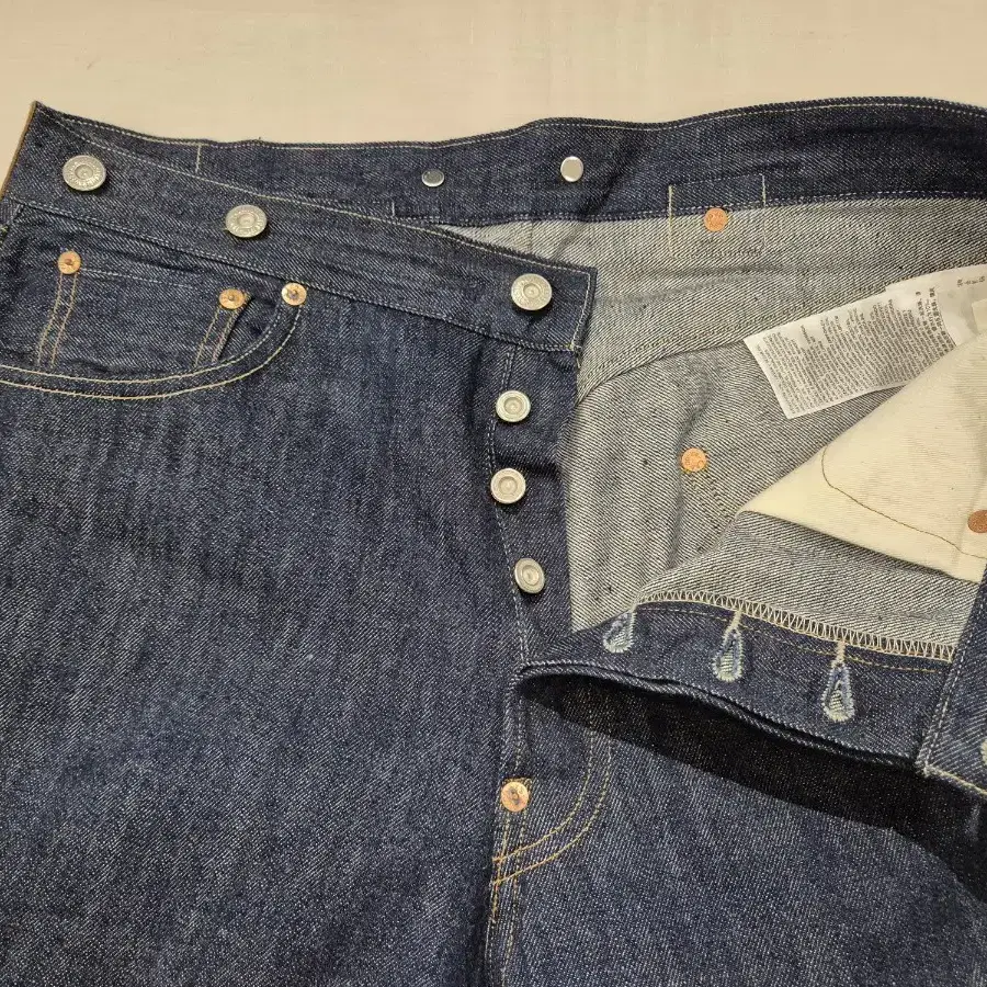 34>LEVI'S LVC15501 셀비지 데님 팬츠