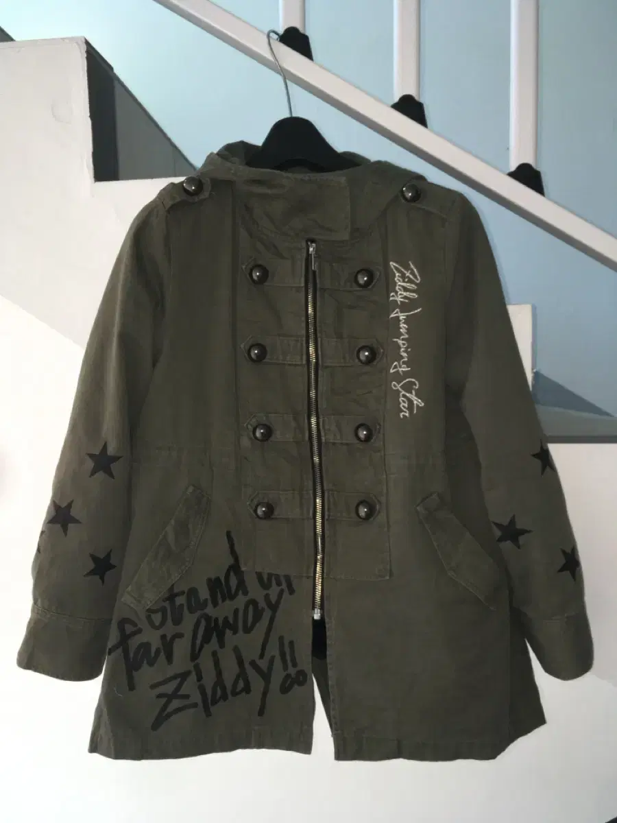 jpn vintage y2k star sapari hood jacket