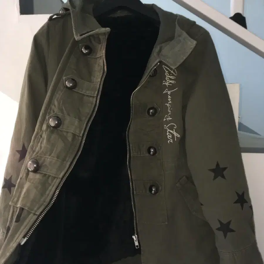 jpn vintage y2k star sapari hood jacket