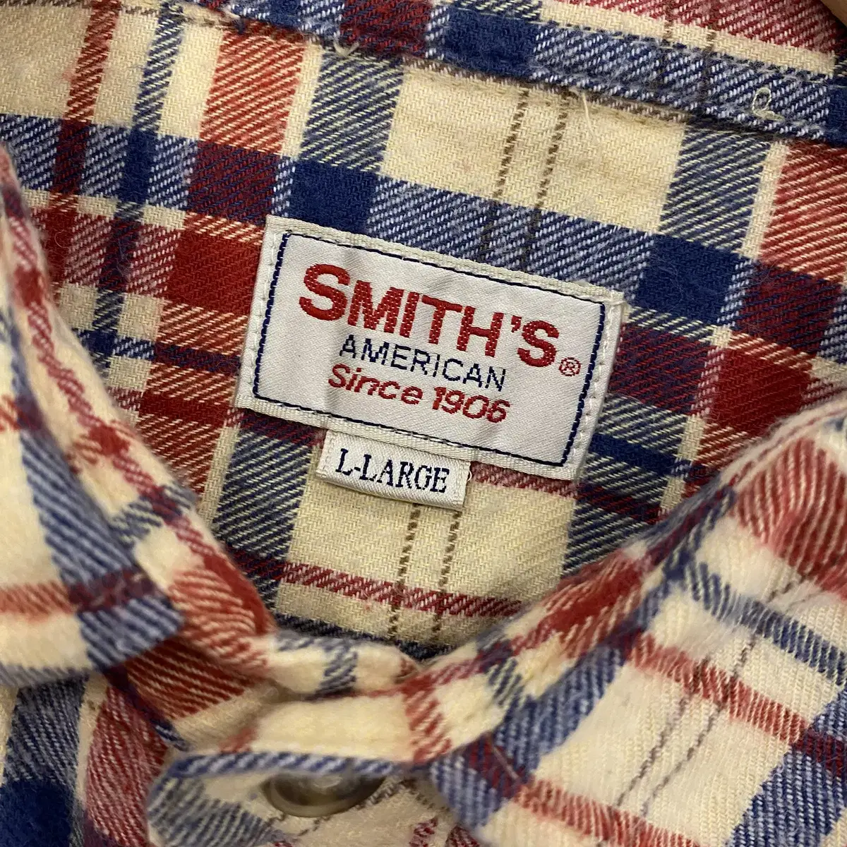 SMITHS AMERICAN 스미스 아메리칸 체크 셔츠