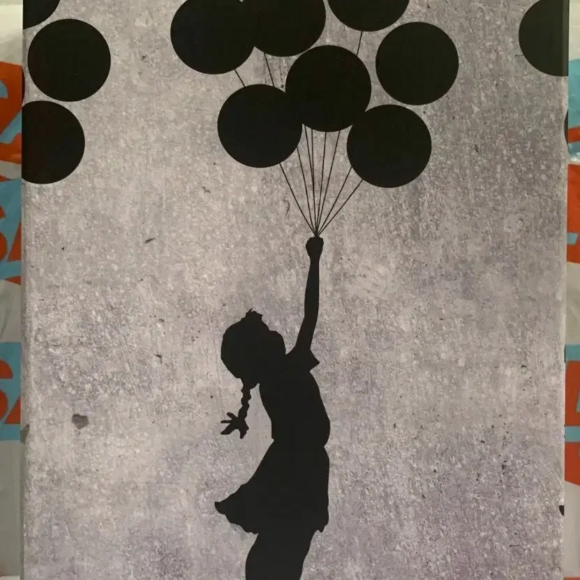 베어브릭 banksy flying balloons girl 400