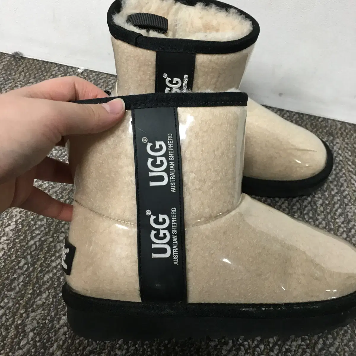 UGG 어그 키즈 클리어 부츠 eu33-34 (200-210)