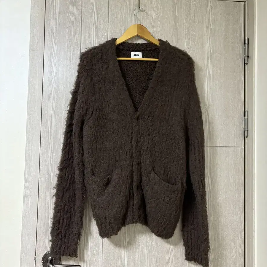 OBEY MOHAIR CARDIGAN [M]