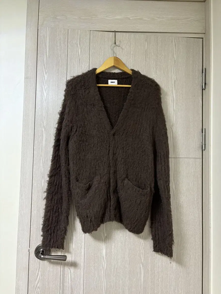 OBEY MOHAIR CARDIGAN [M]