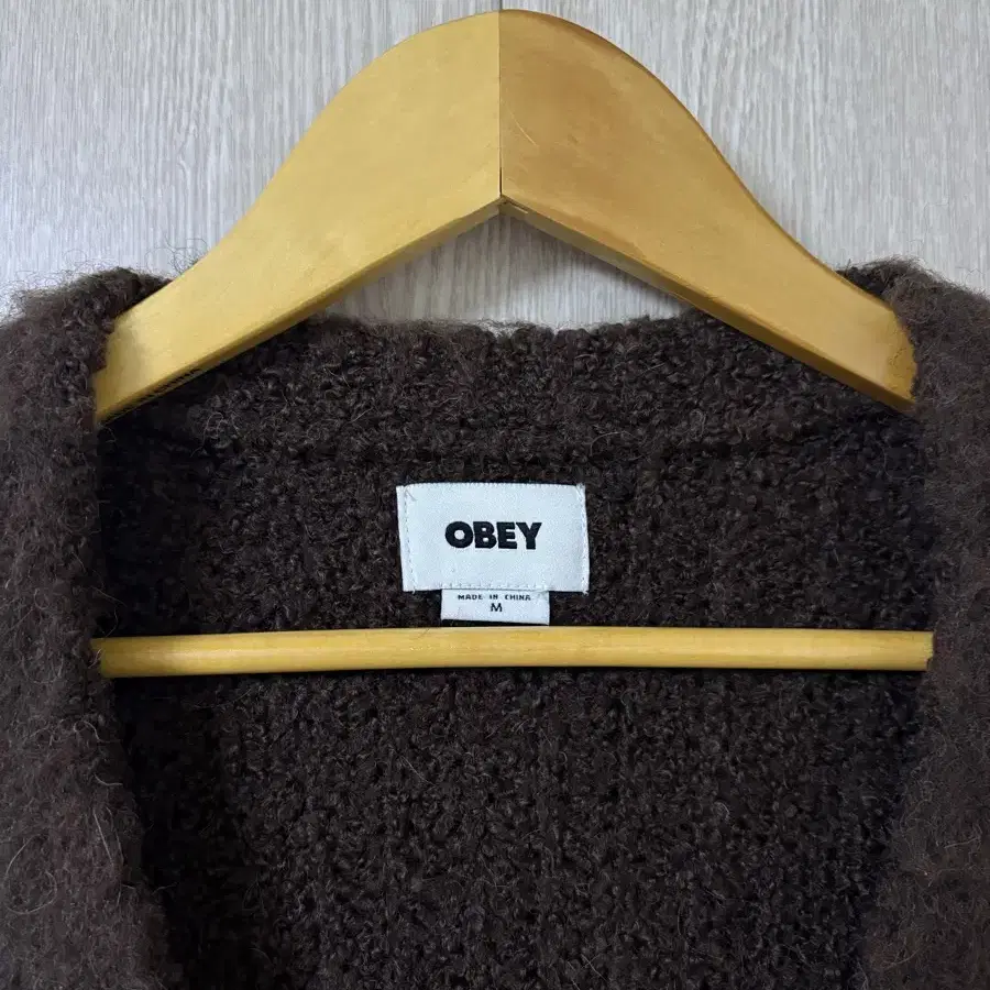 OBEY MOHAIR CARDIGAN [M]