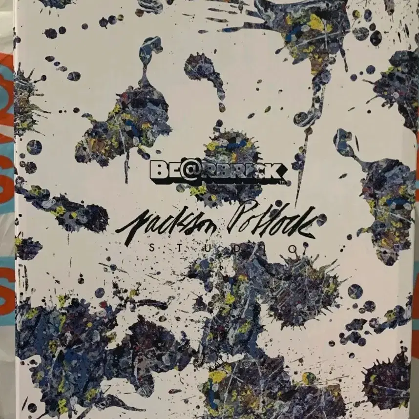 베어브릭 Jackson pollock 400%+100