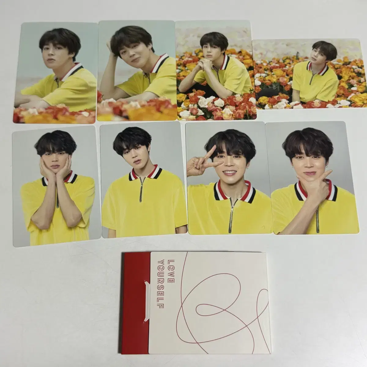 지민 일본 럽셀 미니포카 드볼 jimin mini photocard