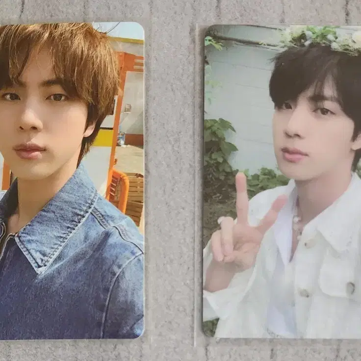 방탄 bts 석진 jin 버터 럭드 포카 일괄