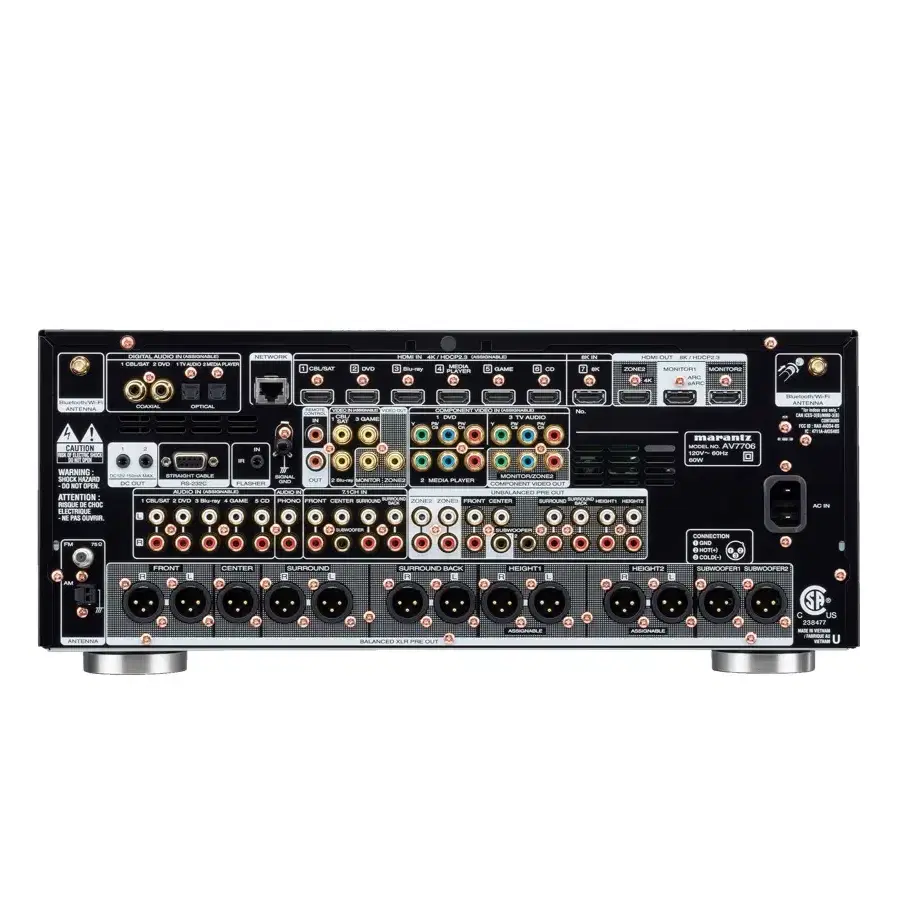 마란츠 리시버 Marantz AV7706 AV Receiver