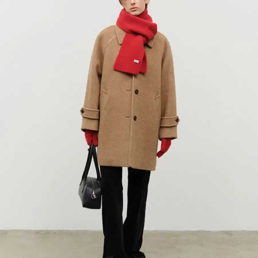 던스트 울 하프 맥 코트 WOOL HALF MAC COAT