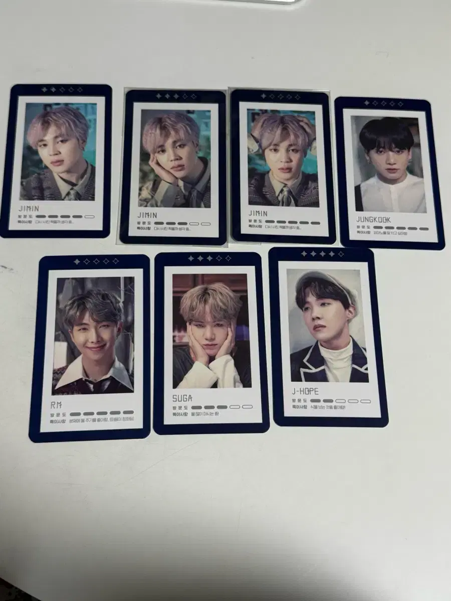 BTS Magic Shop Message kard bts magic shop
