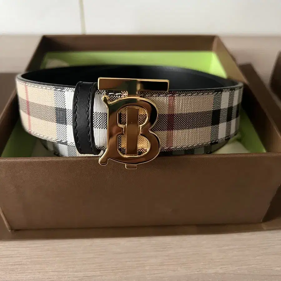 burberry 버버리골드 패션 벨트