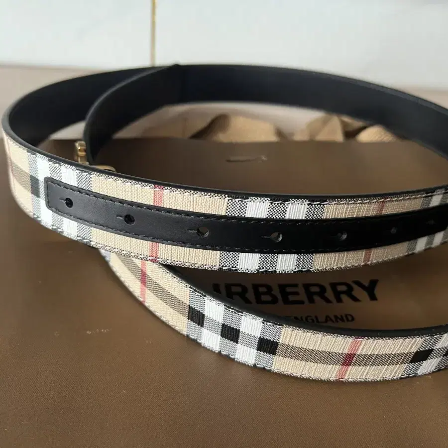 burberry 버버리골드 패션 벨트