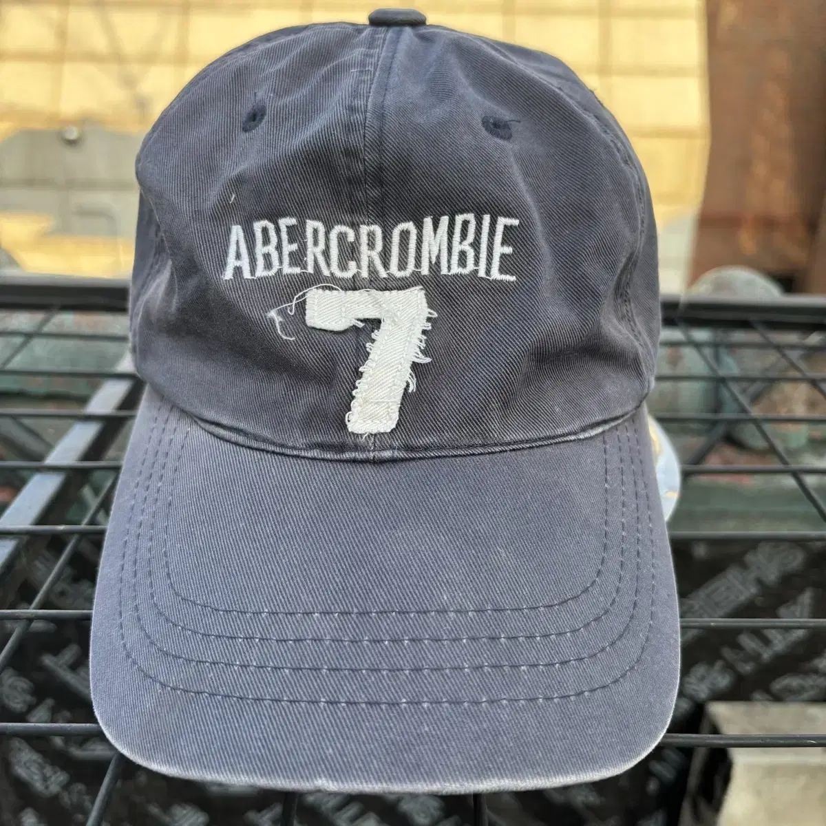 Abercrombie 아베크롬비 빈티지 네이비 볼캡