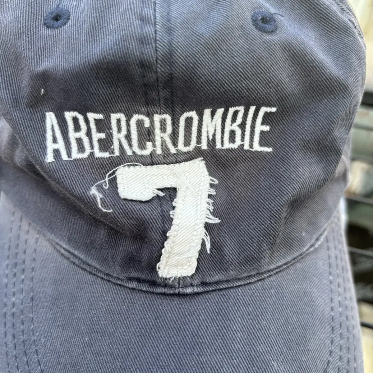 Abercrombie 아베크롬비 빈티지 네이비 볼캡