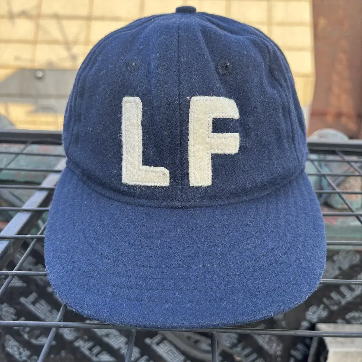 Ebbets Field 이벳필드 LF 네이비 볼캡