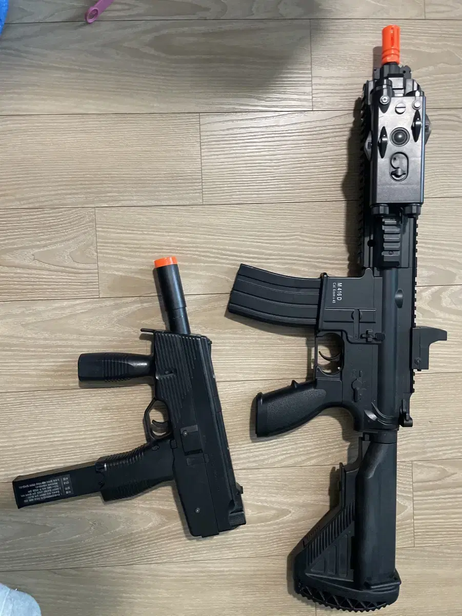 비비탄 전동 m416 tpm 전동건 세트