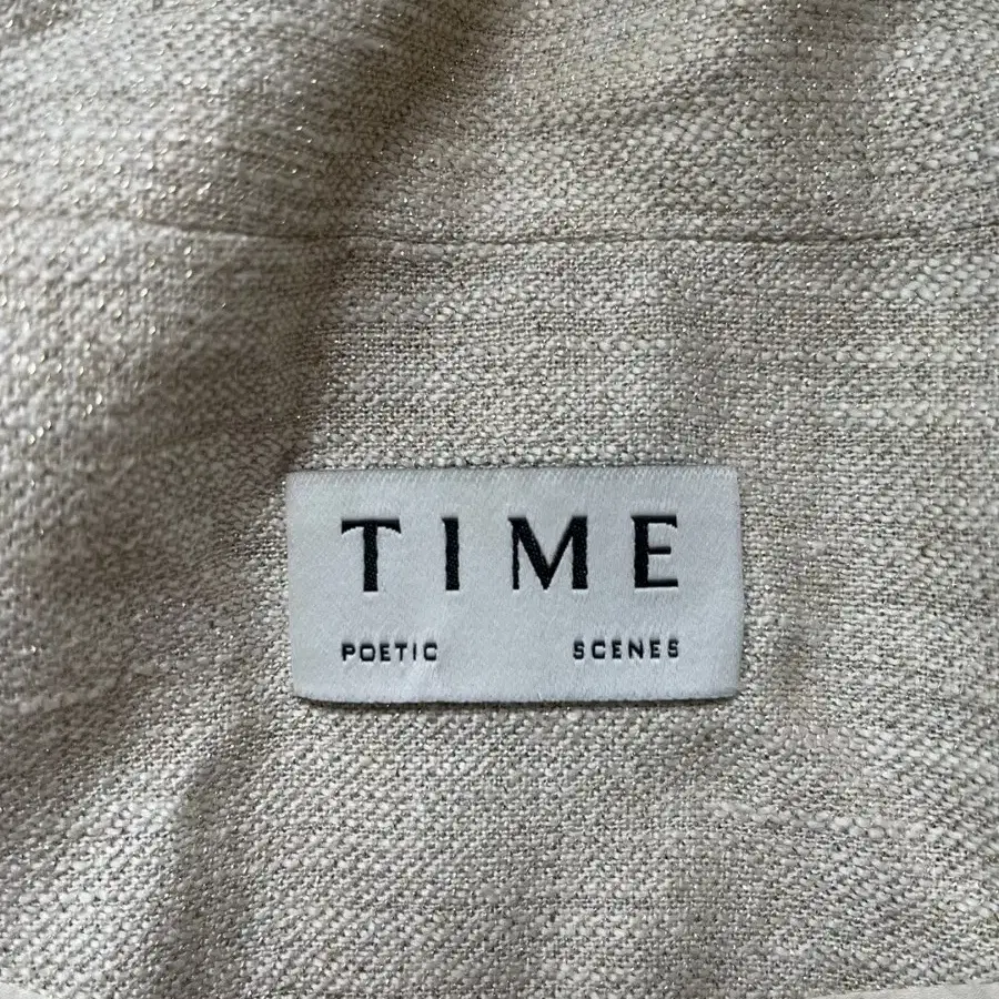 TIME 24S/S 여성 린넨 집업자켓