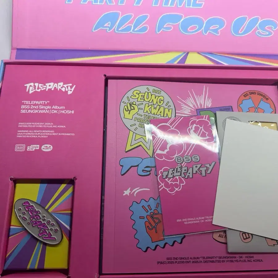 부석순 2nd Single Album 'TELEPARTY' KiT ver