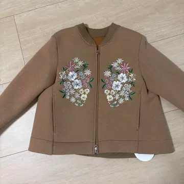 CHESTY 꽃무늬 자수 자켓 22K601 본딩 후드티