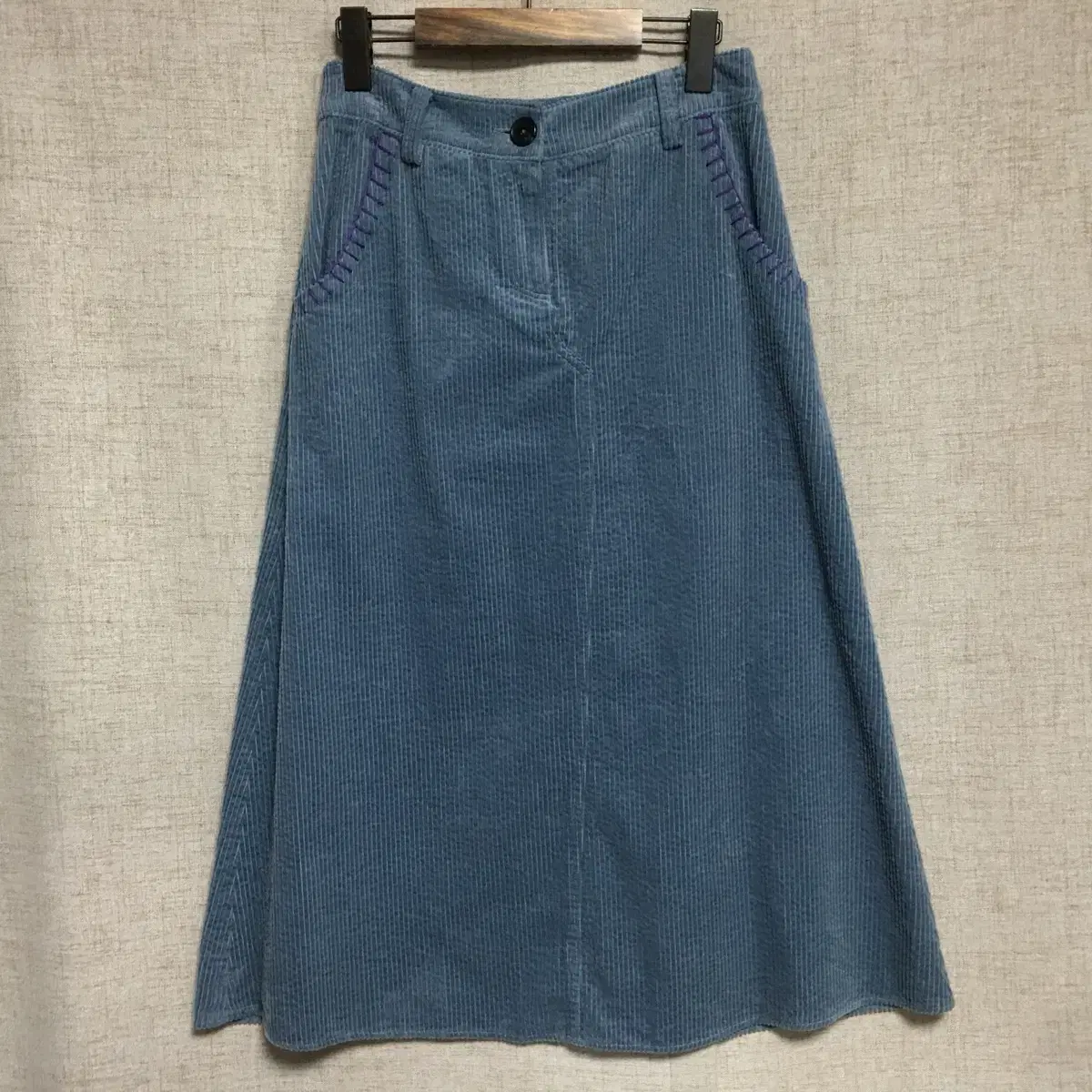 Benetton 24FW New Corduroy Long Skirt 55