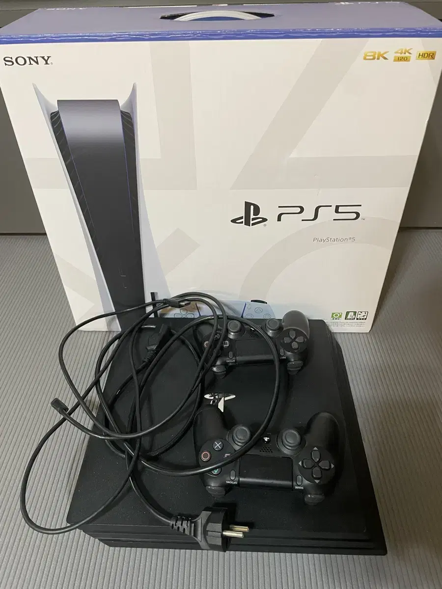 PS4 pro 1TB CUH-7017B 컨트롤러2,게임2