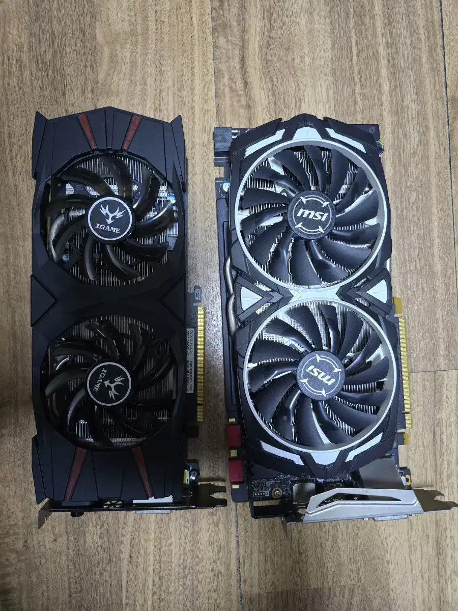 1070글카 + 1060 글카