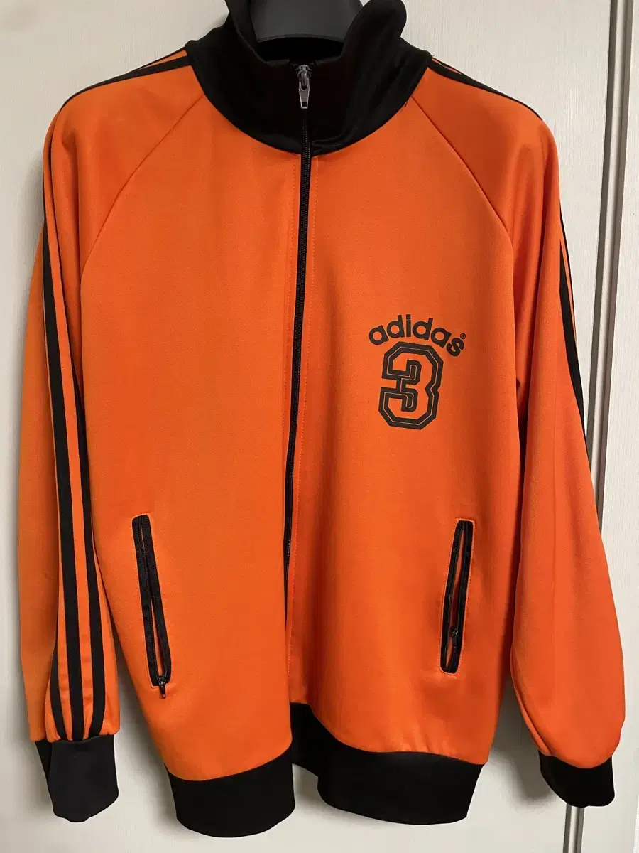 Adidas Track Top Jersey Orange XL