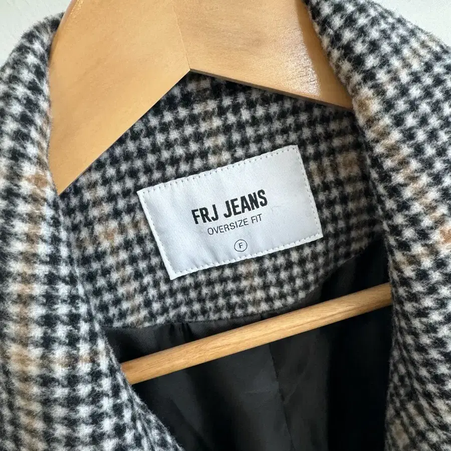 FRJ JEANS 체크 자켓