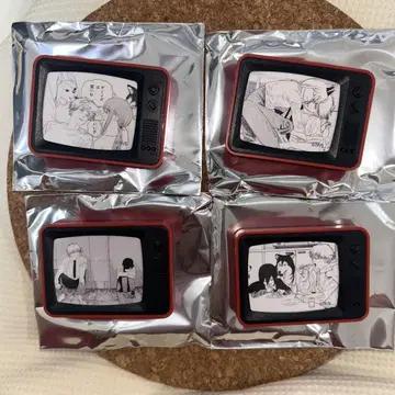 체인소 맨 미니어처 TV 액자 자석
