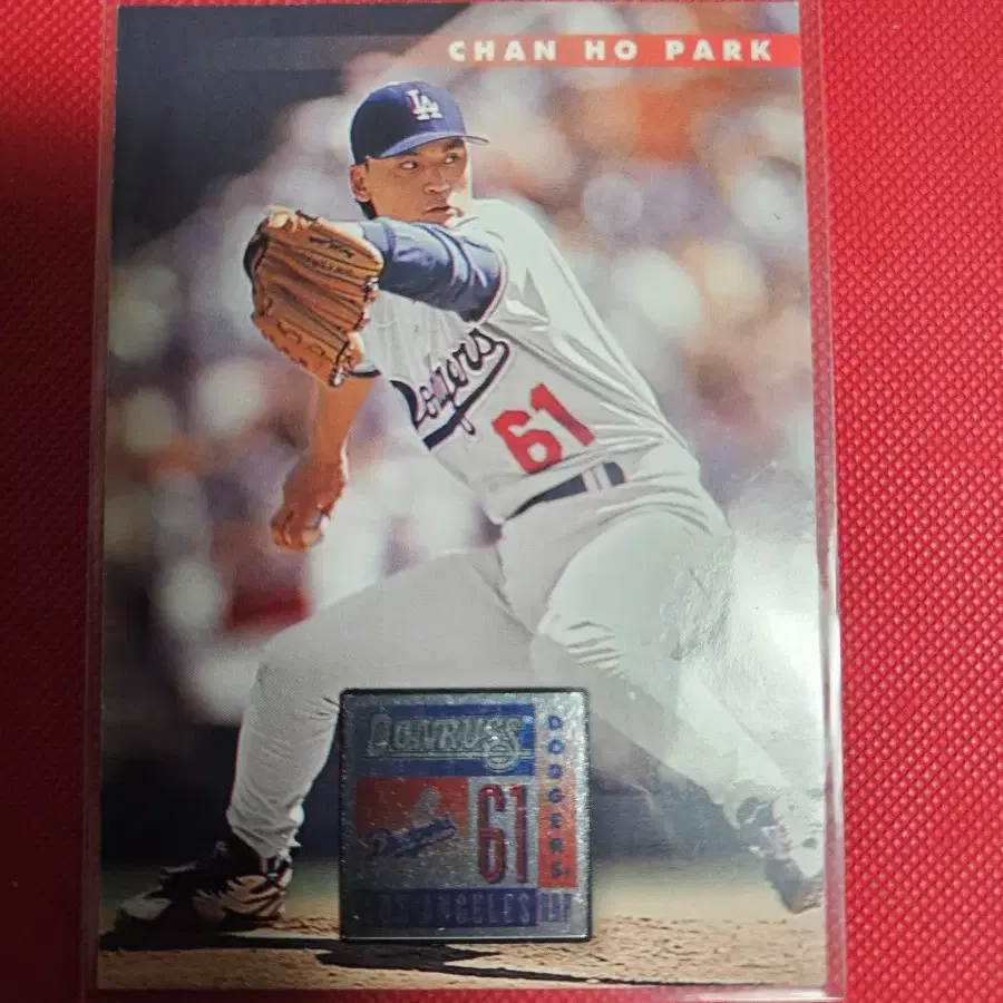 박찬호 1996 Donruss base 카드