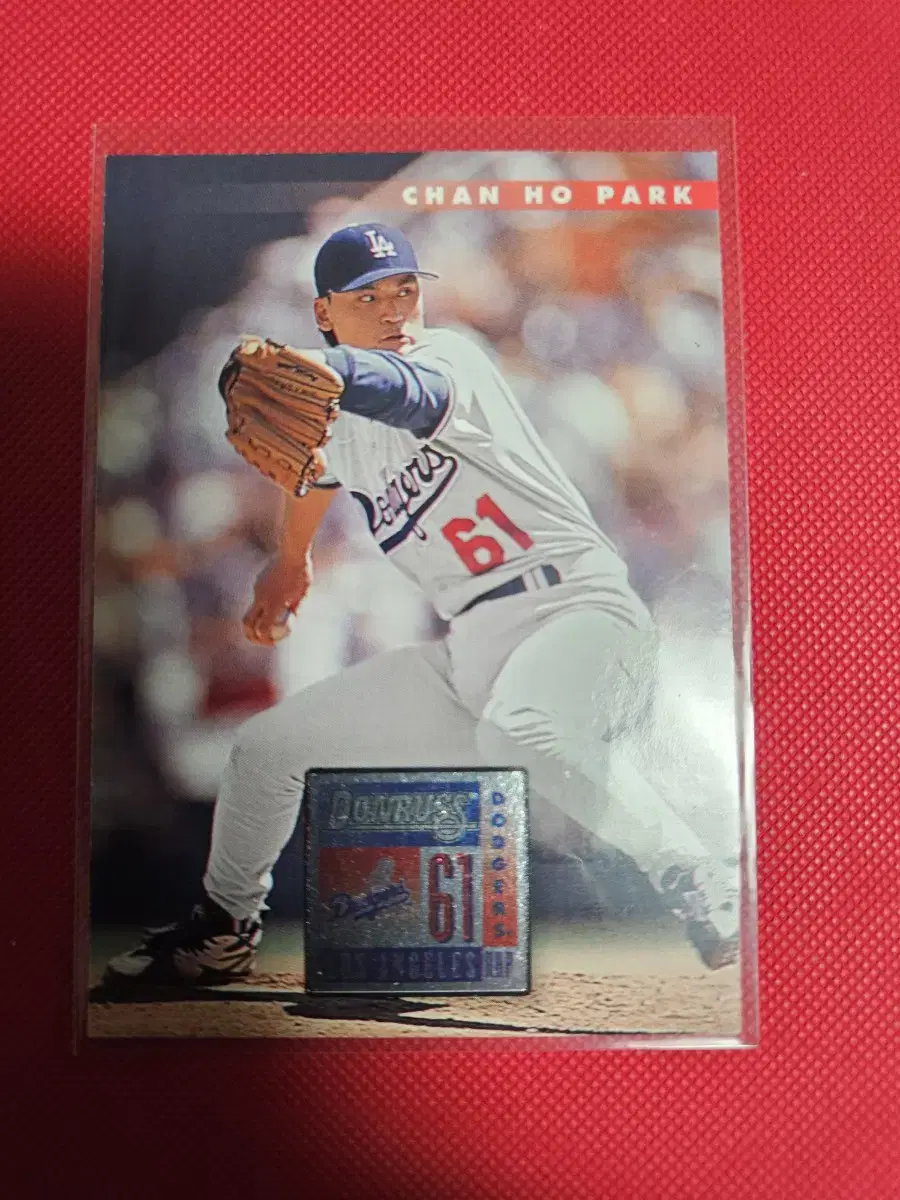 박찬호 1996 Donruss base 카드