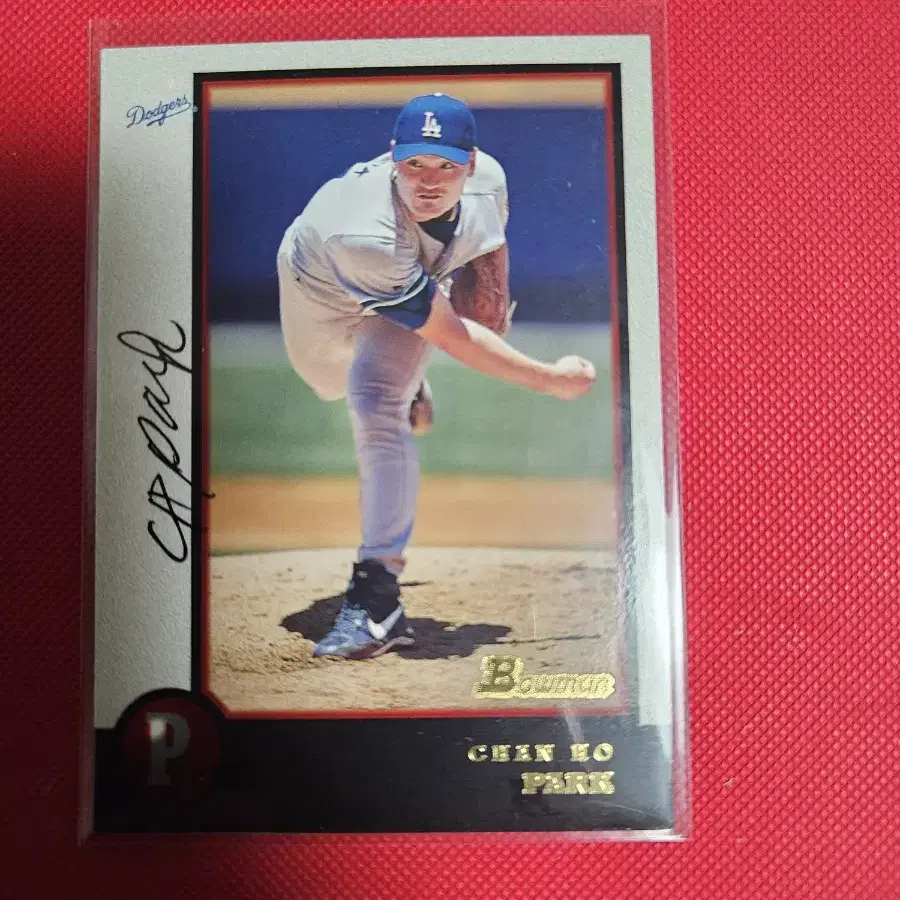 박찬호 1998 Bowman base 카드