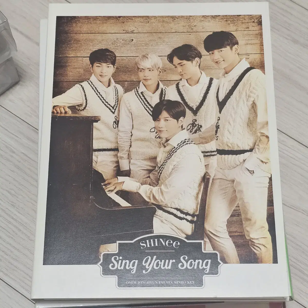 샤이니 일본 앨범 싱유어송 Sing your song CD DVD