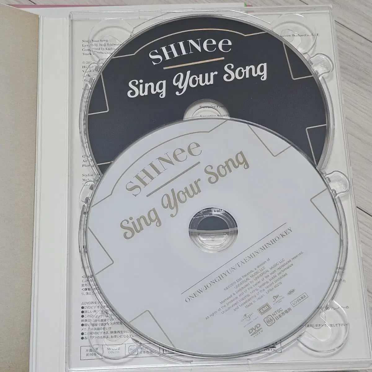 샤이니 일본 앨범 싱유어송 Sing your song CD DVD