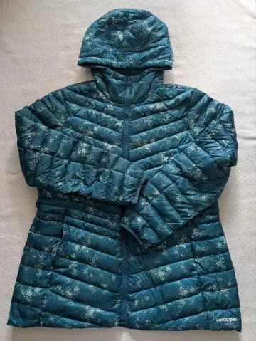 새상품 LANDS END LANDS END 2XL 패커블 다운 하프코트