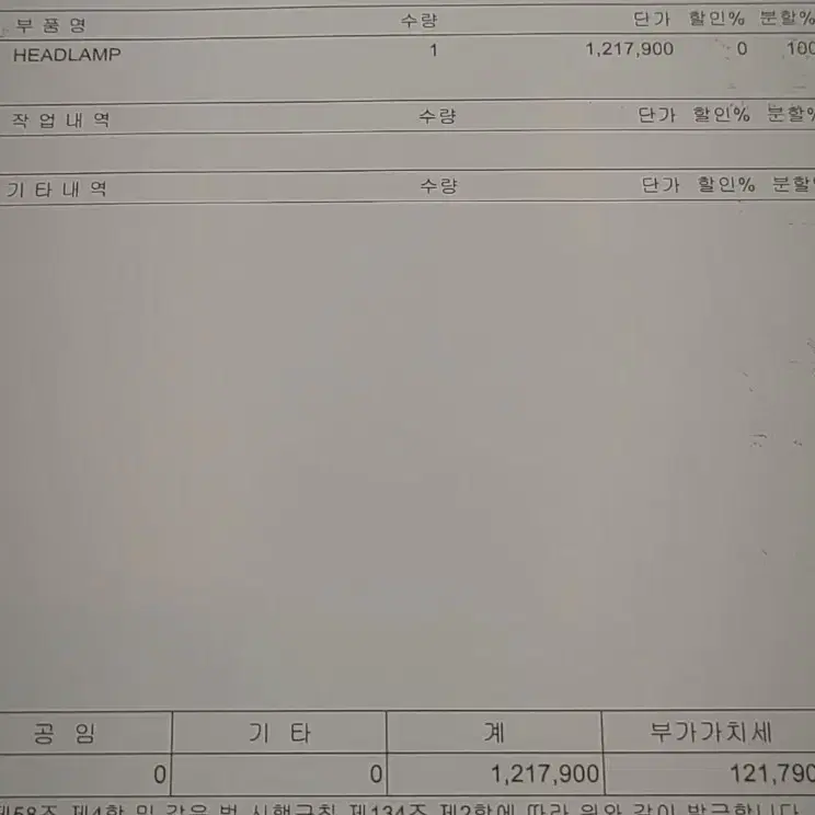 15년식 티구안 운전석 헤드램프(전구 미포함) 새거같은 중고판매합니다.